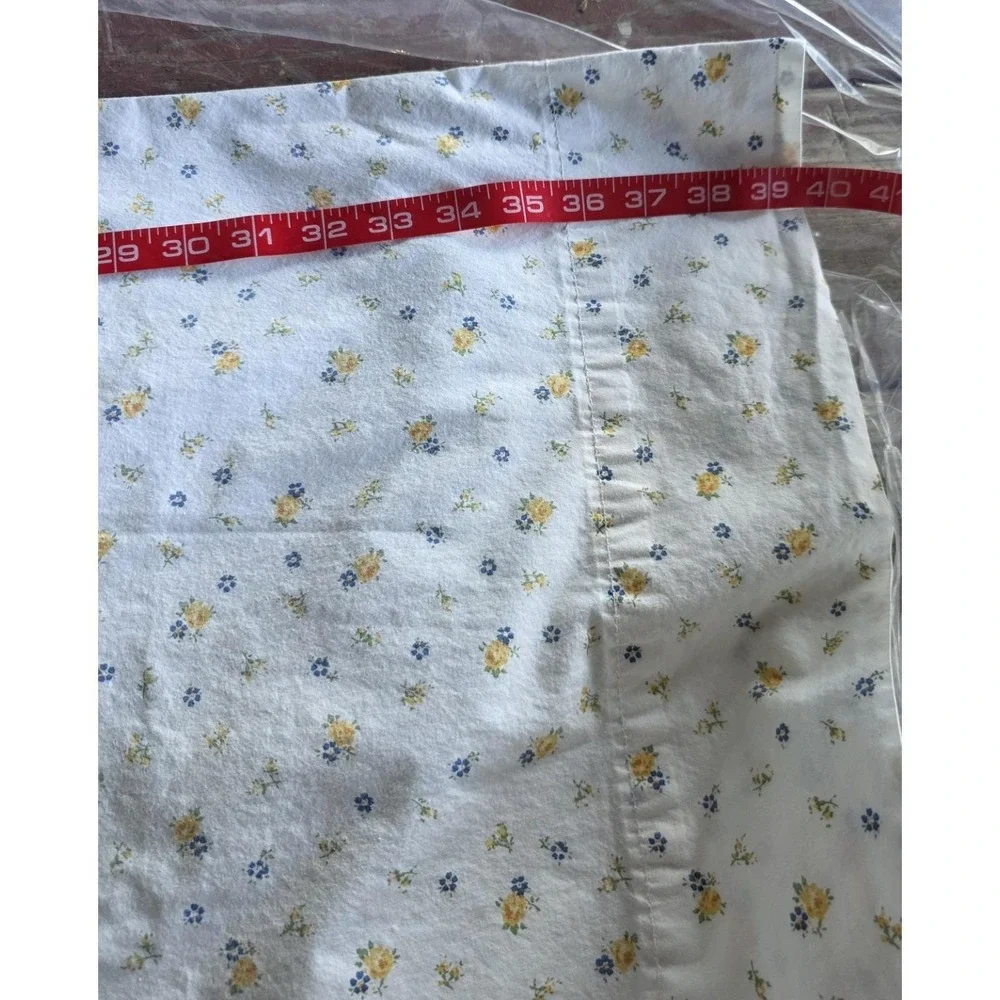 Ralph Lauren Nelida King Pillow case White Blue Yellow Floral Cottage